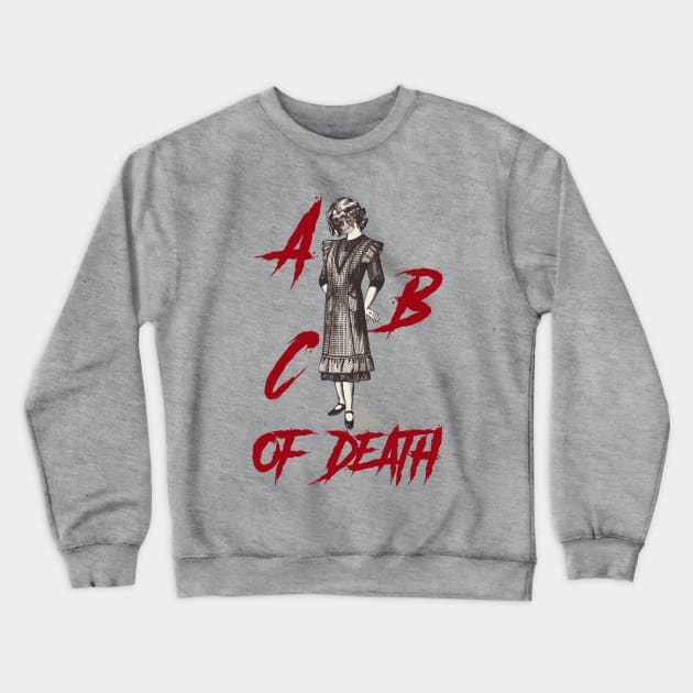 ABC OF DEATH Crewneck Sweatshirt by theanomalius_merch